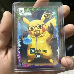 Breaking Bad (Pikachu) #138 - Wave Holo - Electric Pikachu Cosplay - Pokemon - Image 1