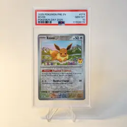 Eevee 073/131 PSA 10 Pokemon SV Prismatic Evolutions Reverse Holo Promo - Image 1