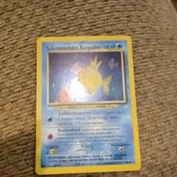 Pokemon Shining Magikarp Neo Revelation 66/64 Shining Holo HP/30 German Nintendo - Image 2