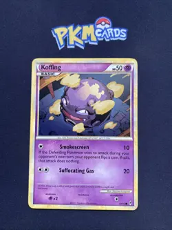 Pokemon TCG Koffing Call of Legends 60/95 Regular LP. - Image 1