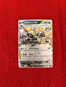 Umbreon EX 060/131 Pokemon PLAY STAMPED Prize Pack Series 7 - Image 1