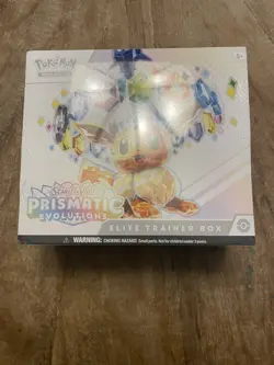 Pokemon TCG Prismatic Evolutions ETB - New/ Sealed couple of holes in seal - Image 1