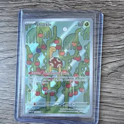 Pokemon Shuckle 136/132 Me01: Mega Evolution Holo Illustration Rare 80 HP - Image 1