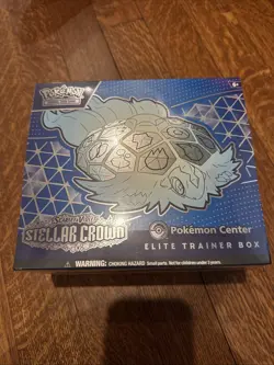 Pokemon TCG Scarlet & Violet Stellar Crown Pokemon Center Elite Trainer Box ETB - Image 1