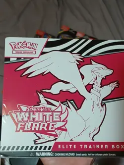 Pokemon TCG White Flare Elite Trainer Box ETB FACTORY SEALED - Image 1