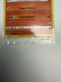 Sealed Special Delivery Charizard SWSH075 Holo with SWIRL Pokemon Center Promo - Image 4