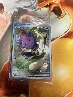 N's Zorua SVP189 Journey Together Sealed Promo Pokemon TCG - Image 1