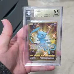 Pokemon Mew Secret Rare 025/025 Celebrations Holo Beckett 9.5 2021 - Image 1