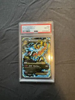 🐉 2014 Pokemon XY Flashfire M Charizard EX (#69) – PSA 8 - Image 1