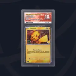 Pikachu 051/162 30th Anniversary Stamped 2026 Pokemon Day Promo Ace 10 - Image 1