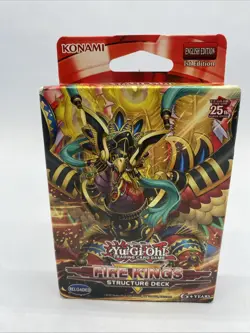Yu-Gi-Oh Cards - Structure Deck - FIRE KINGS [Reloaded] - New & Factory Sealed - Image 1