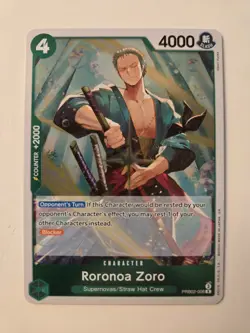 One Piece Roronoa Zoro PRB02-006 - The Best Vol. 2 Foil - Image 1