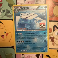 Pokemon Avalugg - 31/106 League challenge 4th Place prize card NM - Image 1
