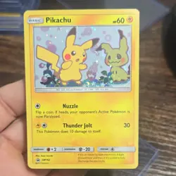 Pokemon TCG Pikachu SM04 Sm Promo Basic Holo HP70 The Pokemon Company Card - Image 1