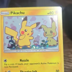 Pokemon TCG Pikachu SM04 Sm Promo Basic Holo HP70 The Pokemon Company Card - Image 2