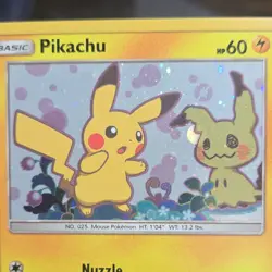 Pokemon TCG Pikachu SM04 Sm Promo Basic Holo HP70 The Pokemon Company Card - Image 3