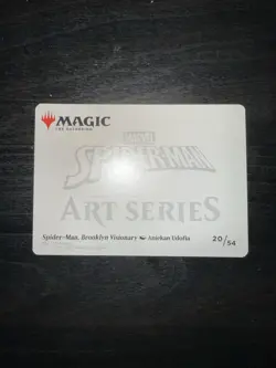 Spider-Man, Brooklyn Visionary Art Card (Gold-Stamped Signature) Art Spider-Man - Image 3