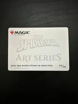 Spider-Man, Brooklyn Visionary Art Card (Gold-Stamped Signature) Art Spider-Man - Image 4