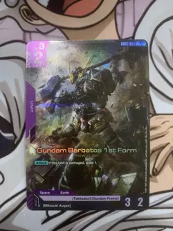 Gundam Card Game Dual Impact Gundam Barbatos 1st Form GD02-054 (LR) - Image 1