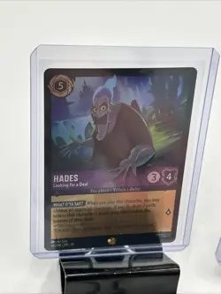 Hades - Looking for a Deal 56/204 Whispers in the Well Cold Foil + Bonus Card - Image 2