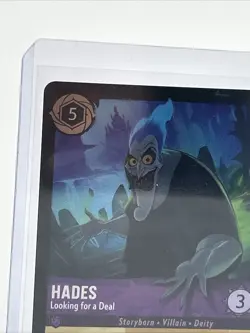 Hades - Looking for a Deal 56/204 Whispers in the Well Cold Foil + Bonus Card - Image 4