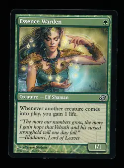* * 1x Essence Warden x1 * * Planar Chaos MTG LP Lightly Played - Image 1