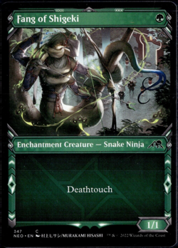 Fang Of Shigeki 347 MTG Magic the Gathering! - Image 1
