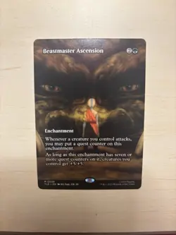 Beastmaster Ascension (Borderless) Non-foil NM. Avatar: The Last Airbender - Image 1