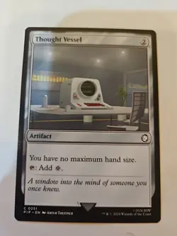 MTG - Universes Beyond: Fallout - Thought Vessel - NM - NF - Image 1