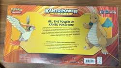 Pokemon TCG Kanto Power Collection Box English Dragonite Pidgeot Promo Oversized - Image 3