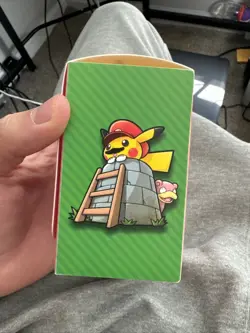 Pokemon Mario Pikachu Deck Box 2016 - Image 2