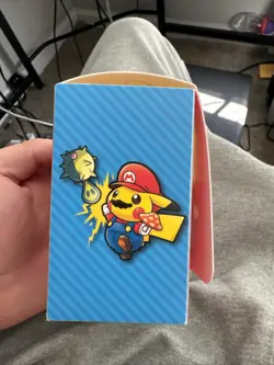 Pokemon Mario Pikachu Deck Box 2016 - Image 4