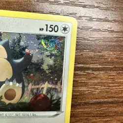 Pokemon TCG Snorlax 141/192 Rebel Clash Rare Cosmos Holo HD Swirl (x2) - Image 3