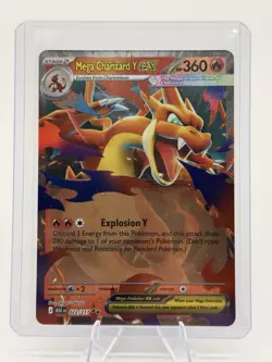 Mega Charizard Y ex 022/217 Ascended Heroes English Pokemon TCG - Image 1