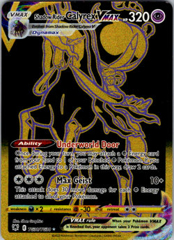 Shadow Rider Calyrex VMAX TG30/TG30 NM Gold Secret Rare Astral Radiance Pokemon - Image 1
