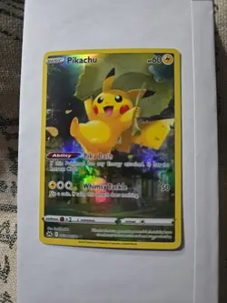 Pikachu GG30/GG70 Galarian Gallery Holo Pokemon 2023 Crown Zenith NM - Image 1