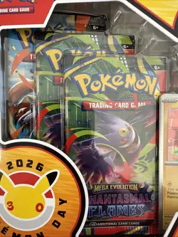 IN HAND Pokemon TCG: Pokemon Day 2026 Collection Box 30th Anniversary - Image 4