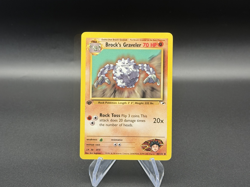 Brock's Graveler - 1st Edition - 40/132 Gym Heroes - Pokemon TCG - 2000 - Image 1