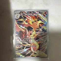 Pokemon Ethan's Typhlosion 190/182 Destined Rivals Illustration Rare Holo - Image 2