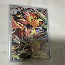 Pokemon Ethan's Typhlosion 190/182 Destined Rivals Illustration Rare Holo - Image 3