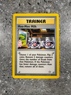 Pokemon TCG Cards Moo-Moo Milk 101/111 Neo Genesis - Image 1