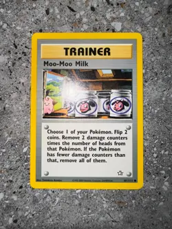 Pokemon TCG Cards Moo-Moo Milk 101/111 Neo Genesis - Image 3
