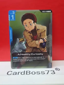 A Healthy Curiosity Gundam Card Game . Steel Requiem GD03-101 R - Image 1