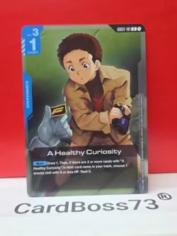 A Healthy Curiosity Gundam Card Game . Steel Requiem GD03-101 R - Image 5