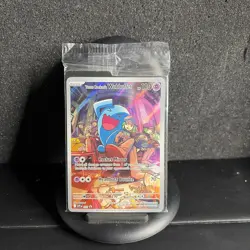 Pokemon TCG Destined Rivals - Team Rockets Wobbuffet Promo Card 203 SEALED - Image 1