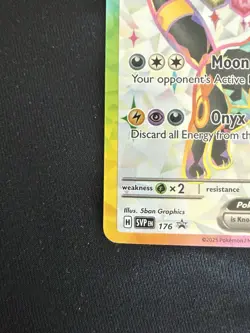 Umbreon ex SVP176 Sv: Scarlet & Violet Promo Cards Holo - Image 3