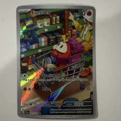 Pokemon Fuecoco Full Art Illustration Rare Holo PALDEA EVOLVED Card 201/193 - Image 1