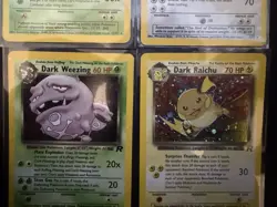 Pokemon TCG Card Lot Vintage Holos English Team Rocket MP - Image 3