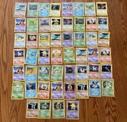 Vintage Pokemon_ Lot 52 Cards _Base Set 1999 Wizards Of The Coast WOTC - Image 2