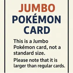 Pokemon TCG Jumbo Espeon & Deoxys GX SM240 Black Star Promo Card - Image 4